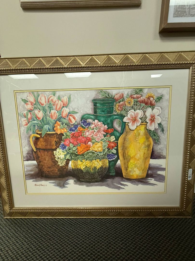Watercolor Framed Art